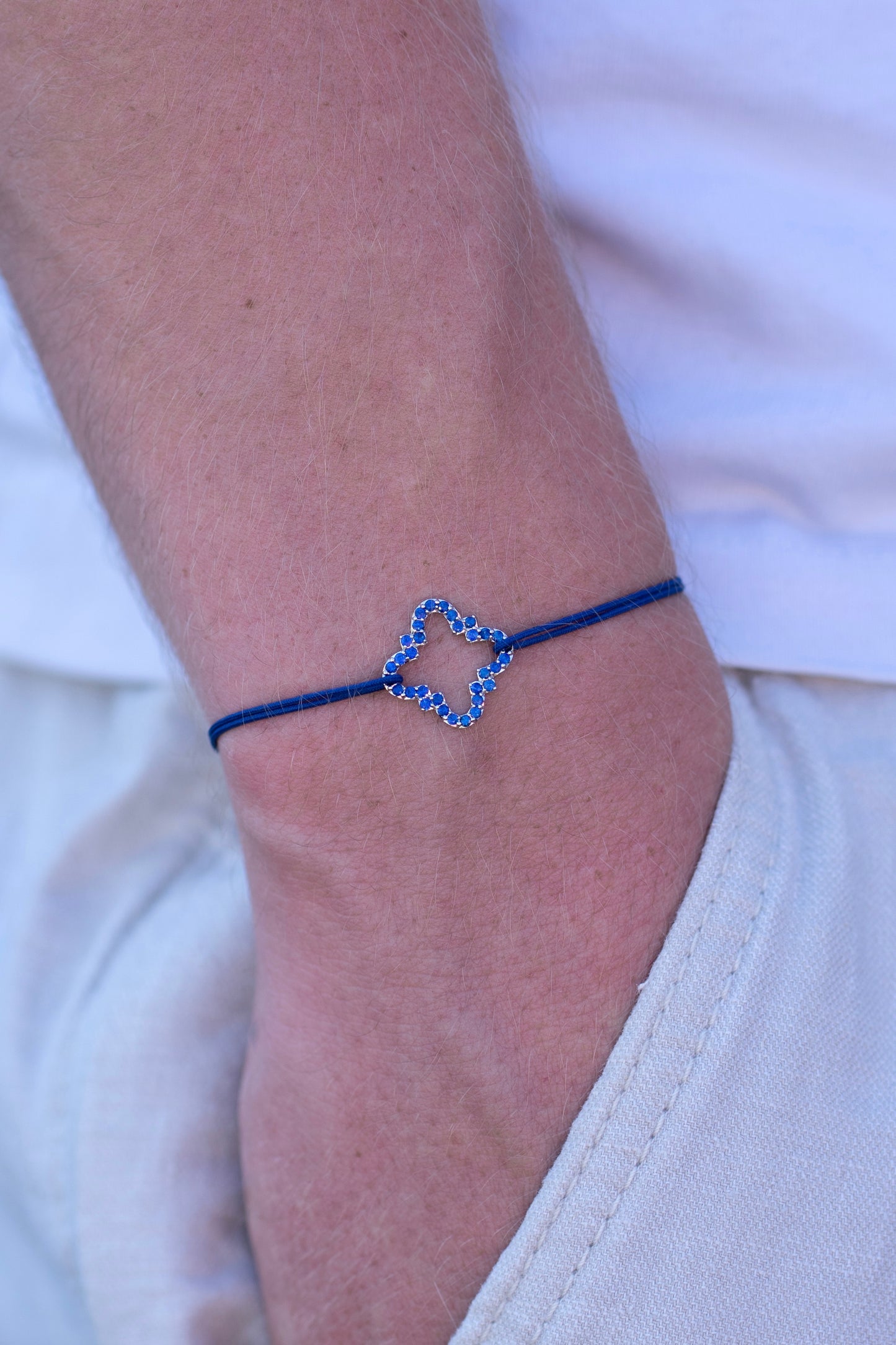 Bracelet Emblématique "Saphirs bleus"