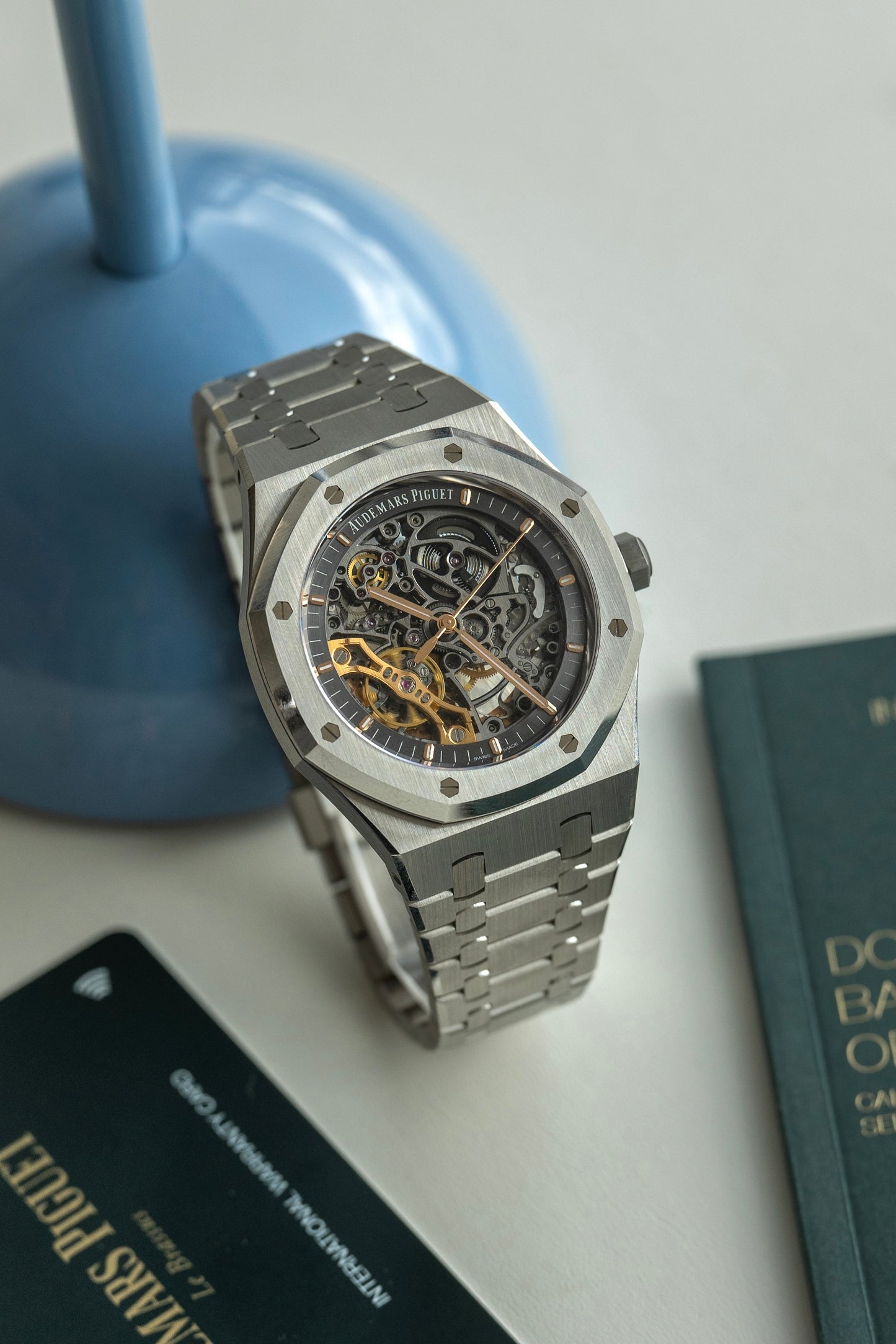 Audemars Piguet Royal Oak "A scheletrato a doppio bilanciere" ref.15407ST.00.1220ST.01