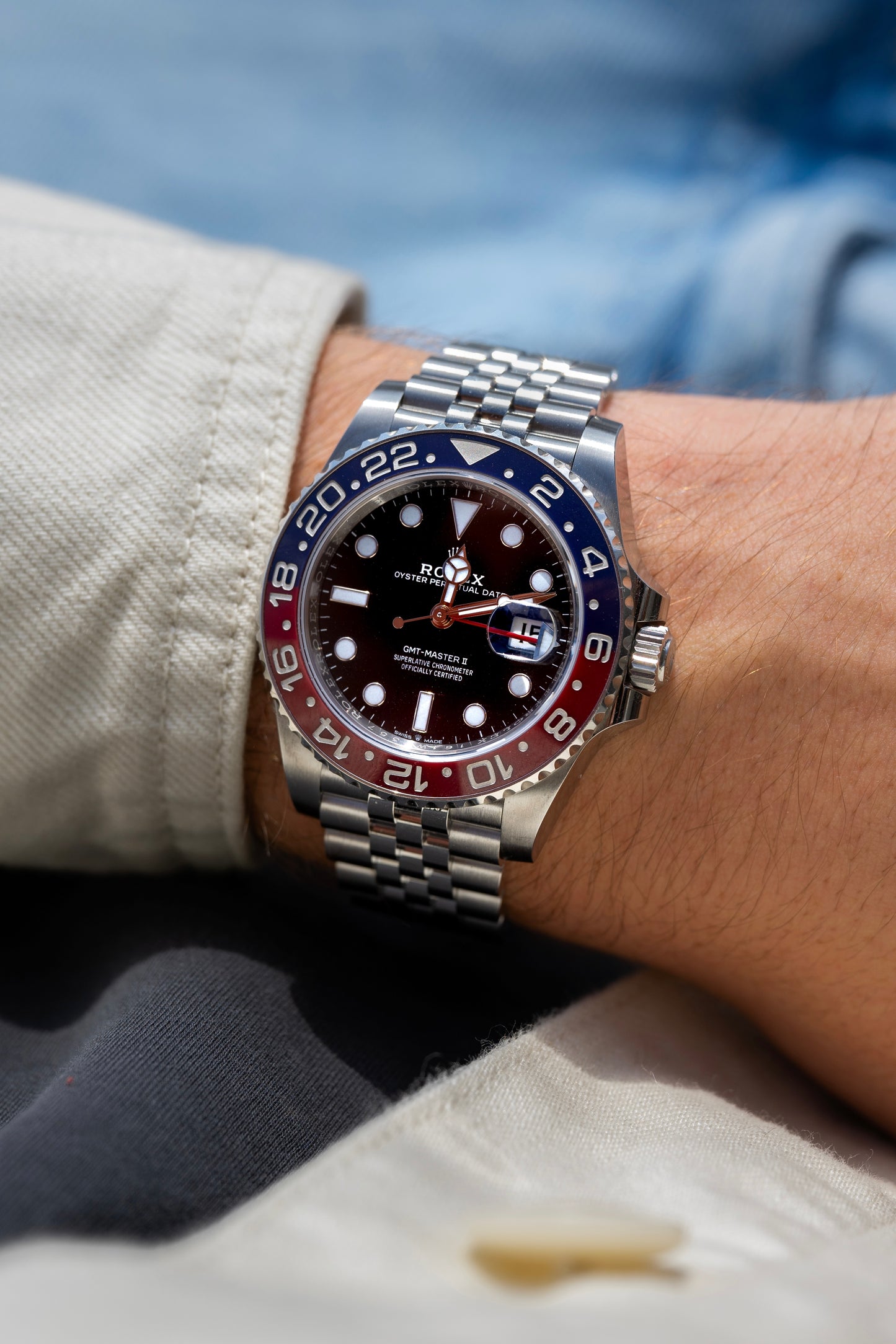 Rolex GMT-Master II "Pepsi" ref.126710BLRO