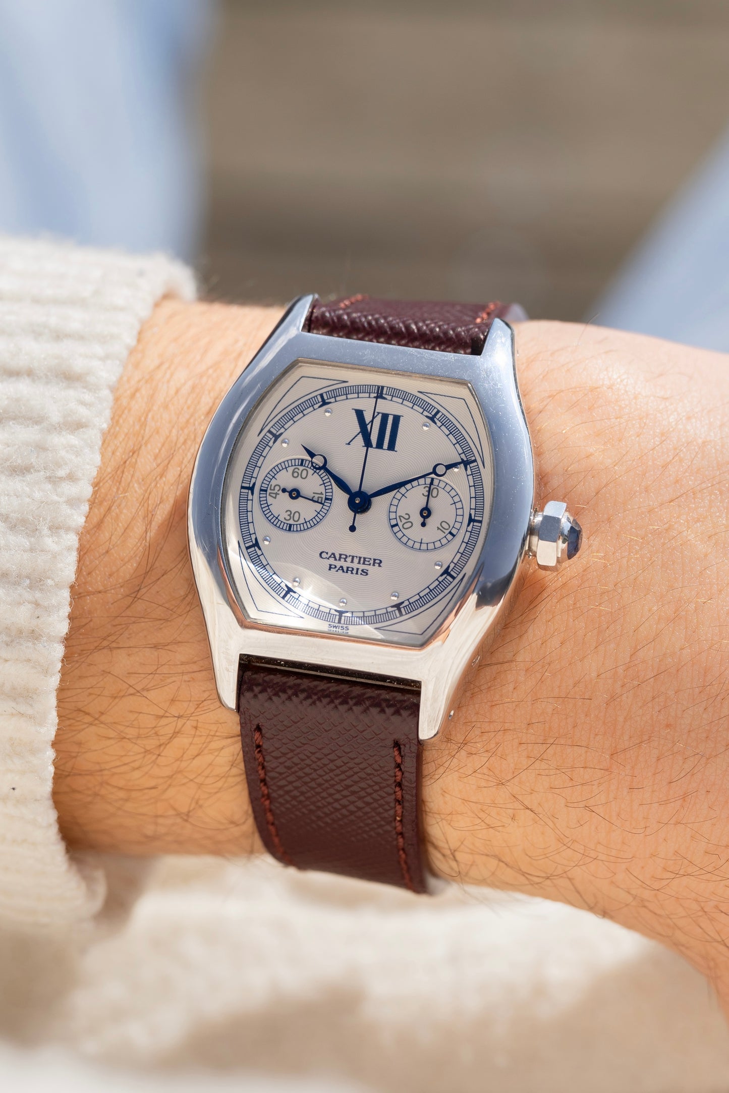 Cartier Tortue Monopoussoir ref.2396
