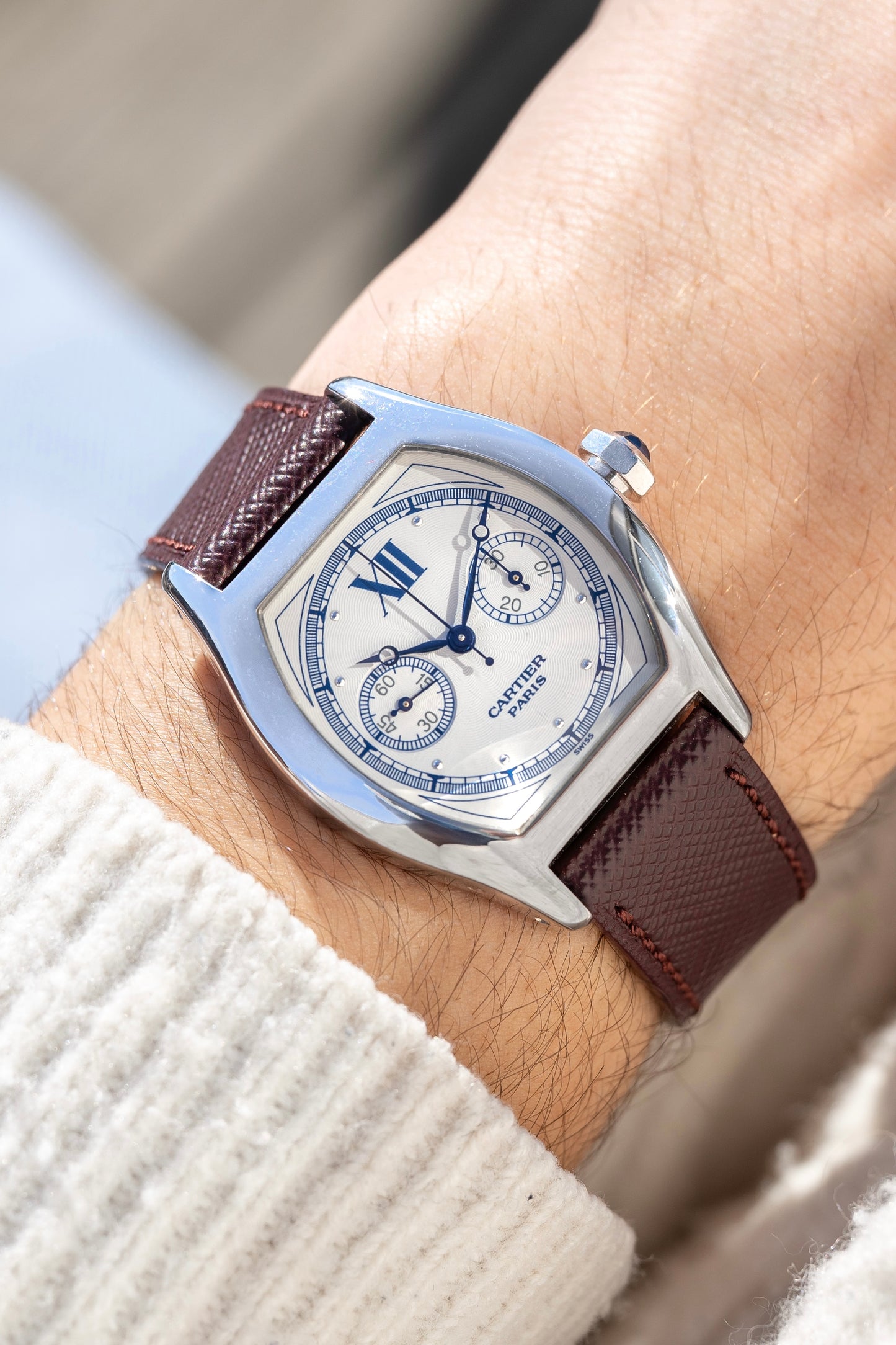 Cartier Tortue Monopoussoir ref.2396