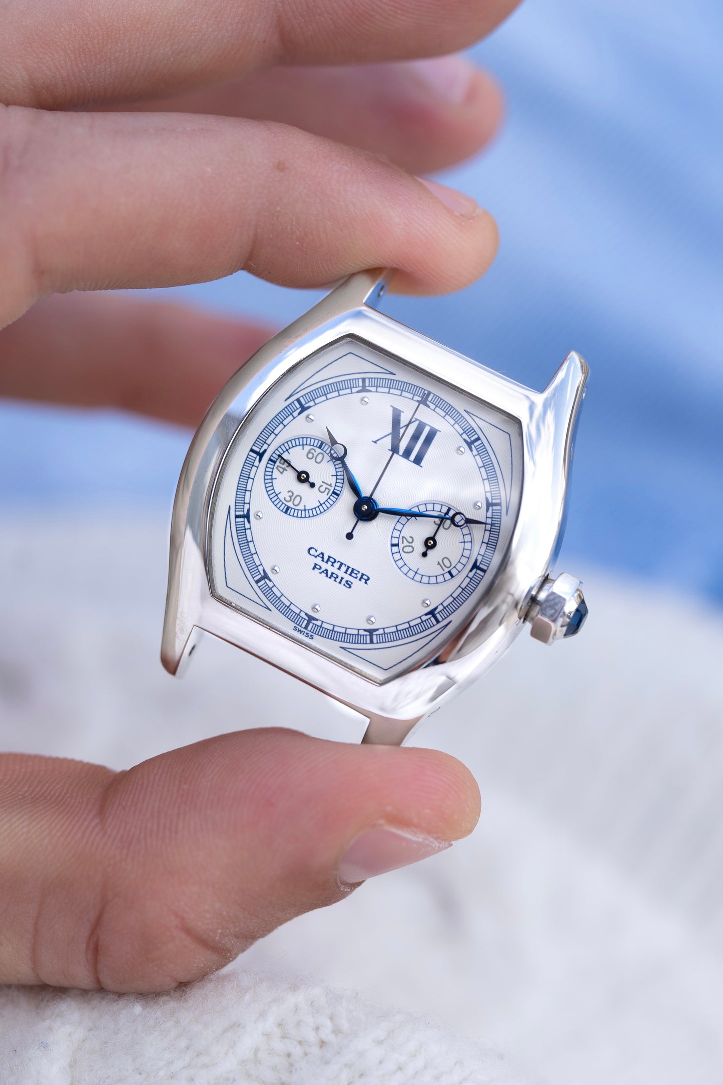 Cartier Tortue Monopoussoir ref.2396
