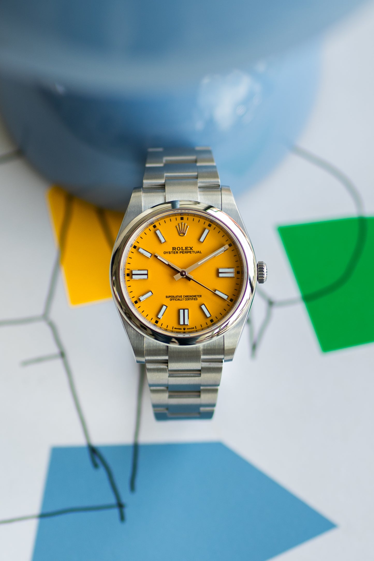 Rolex Oyster Perpetual 41 "yellow" ref.124300