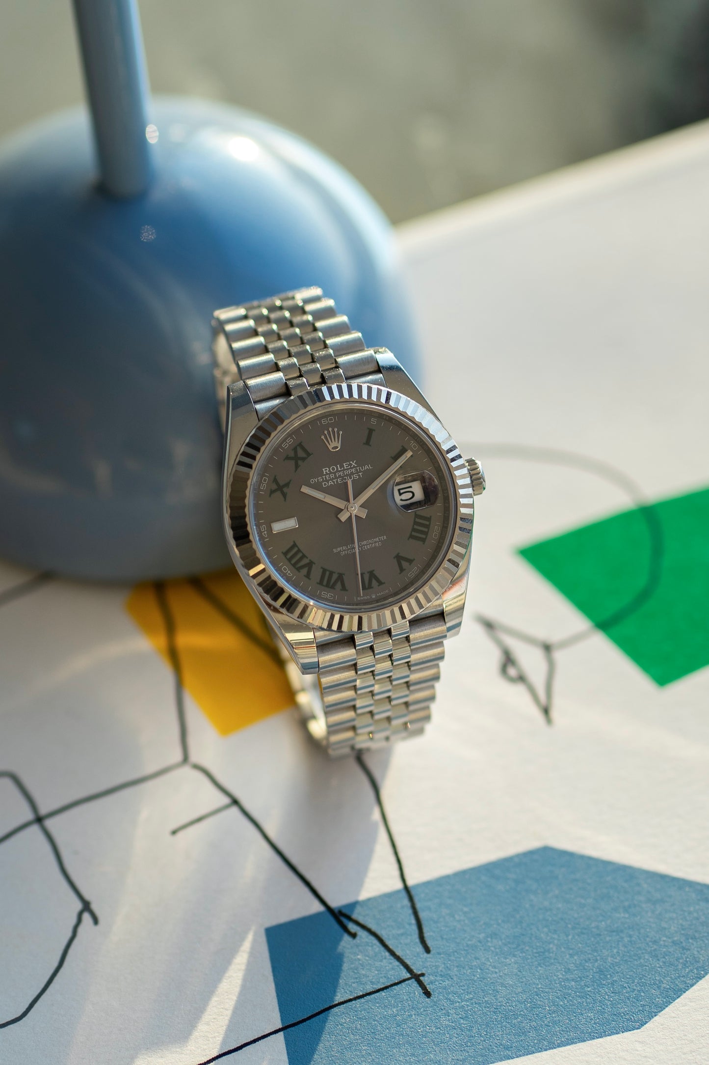 Rolex Datejust "Cadran Wimbledon" ref.126334