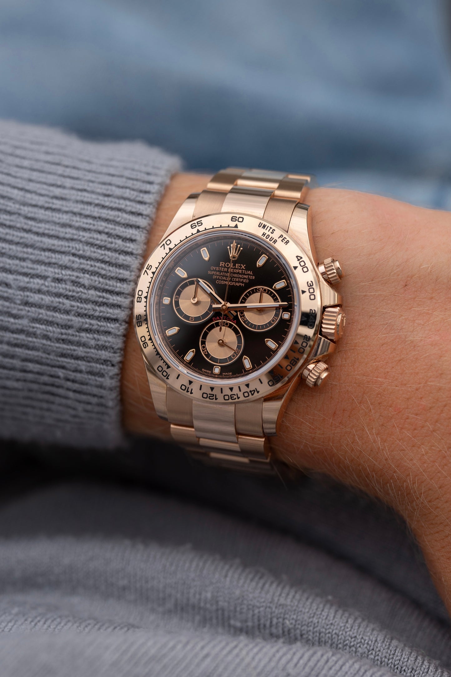 Rolex Daytona "Everose quadrante nero" ref.116505