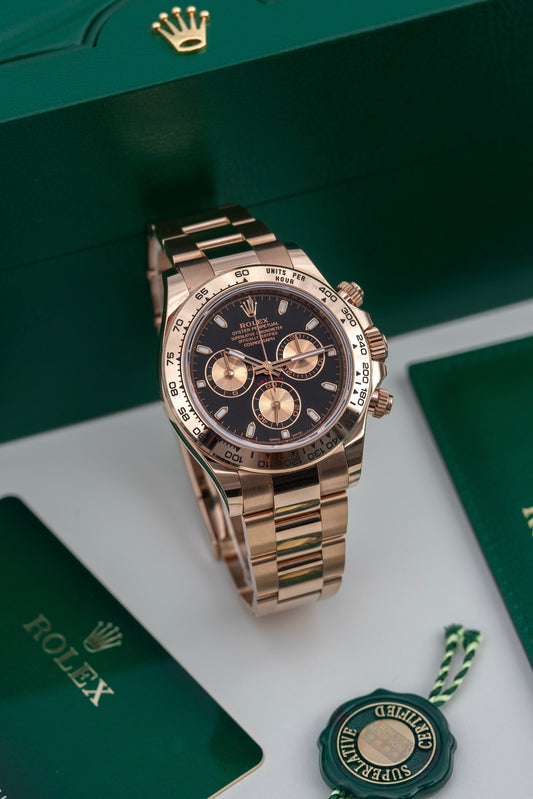Rolex Daytona "Everose black dial" ref.116505