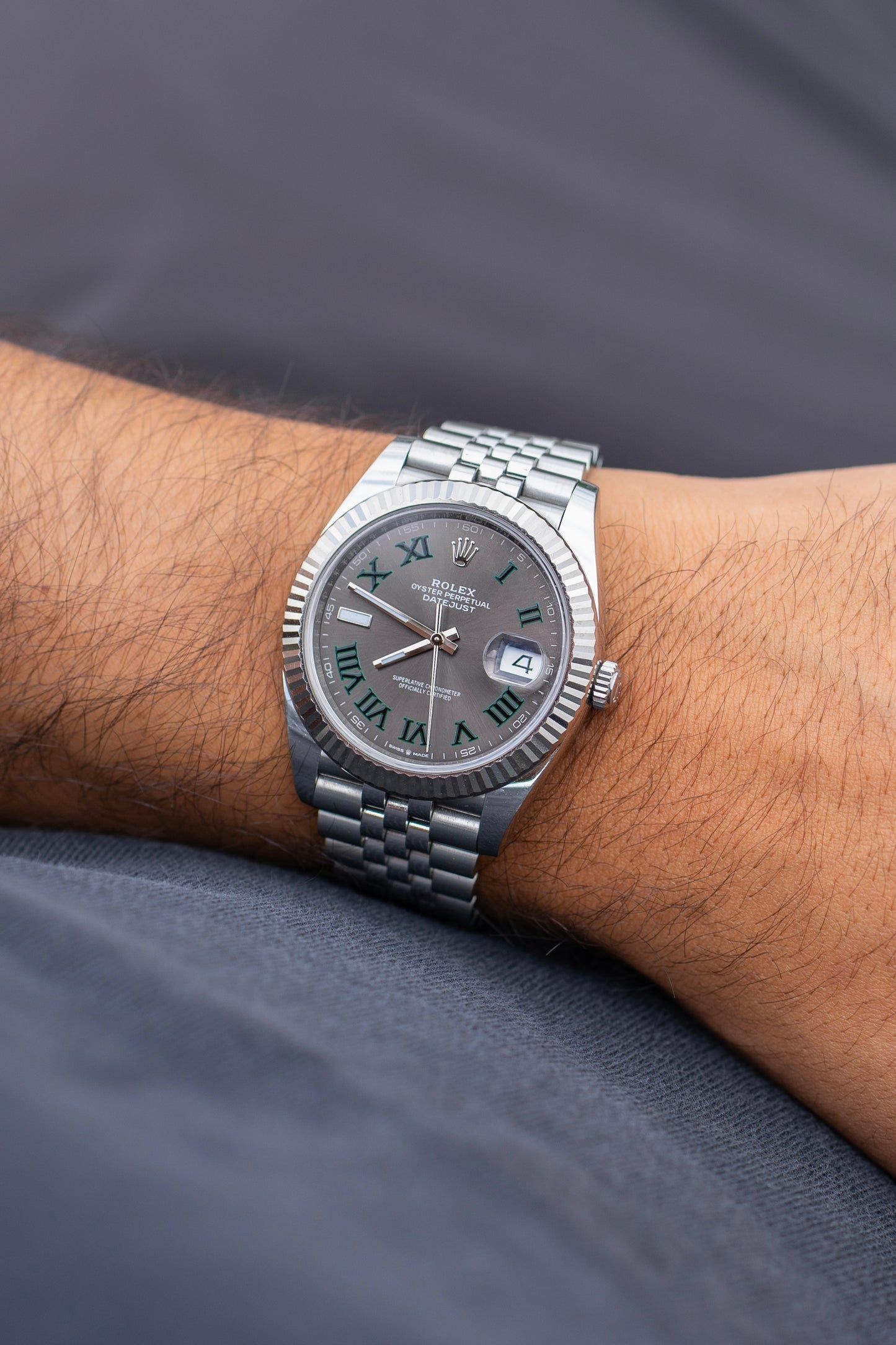 Rolex Datejust "Wimbledon dial" ref.126334